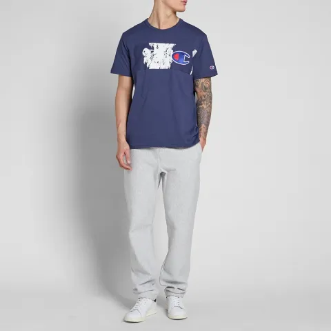 Palm Stripe Tee
