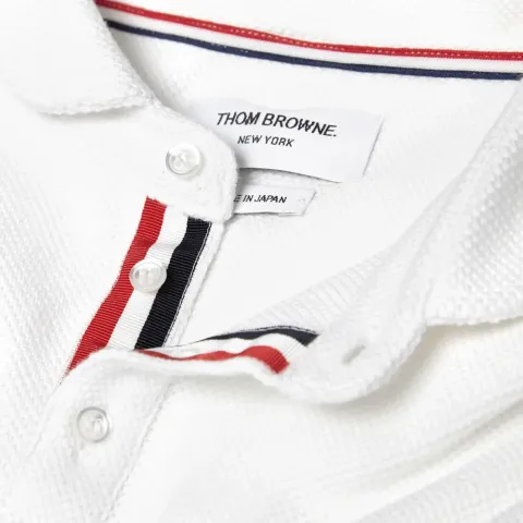 Long Sleeve Rib Vent Polo