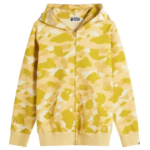Camo Shark Full Zip Hoodie