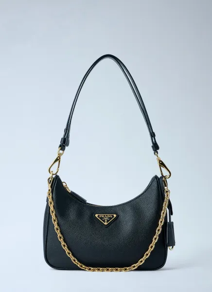 Re-Edition Saffiano Leather Bag