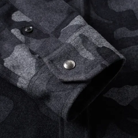Gamme Bleu Camouflage Overshirt