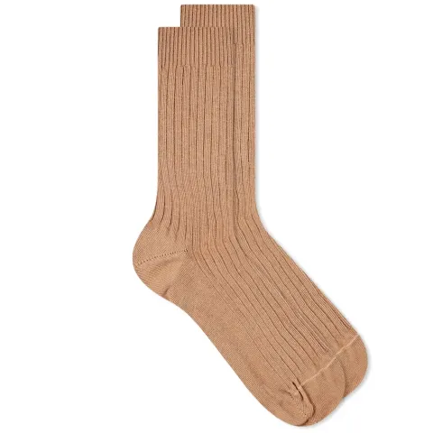 Rib Ankle Sock