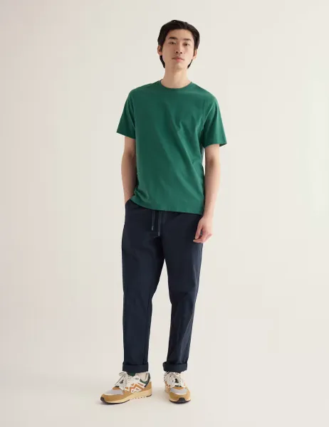 Seasalt Cornwall Pure Cotton Crew Neck T-Shirt Light Green