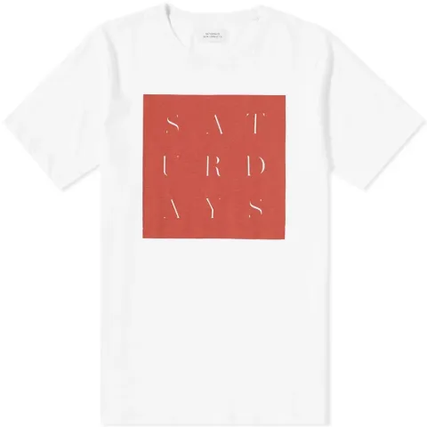 Stencil Grid Logo Tee