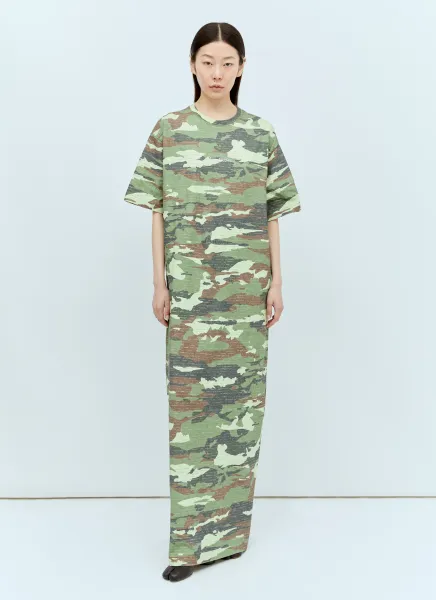 Camo Maxi Dress