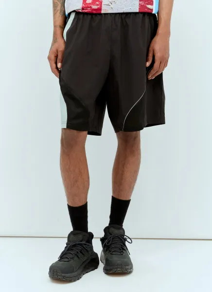 Panelled Flight Shorts