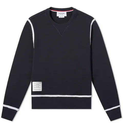 Contrast Stripe Sweater