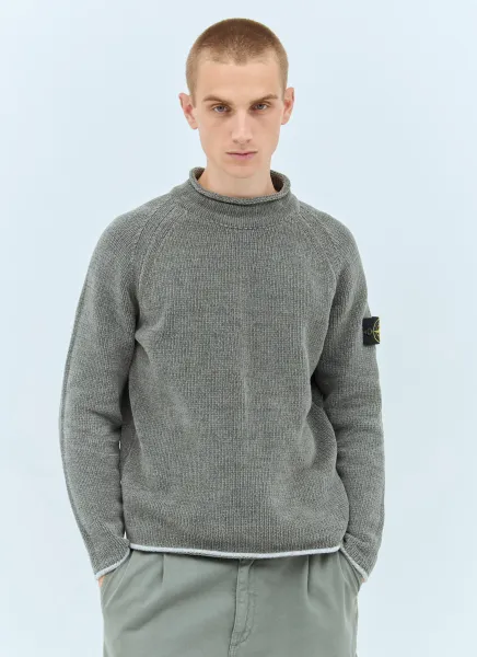 Logo Patch Sweater