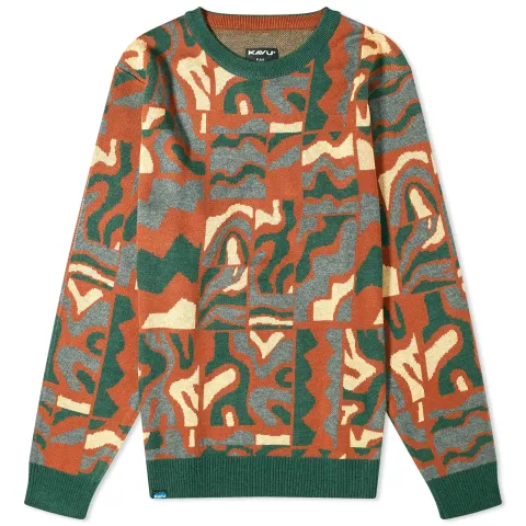 Highline Jacquard Crew Knit