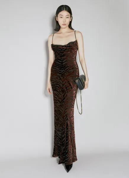 Velvet Devoré Maxi Dress