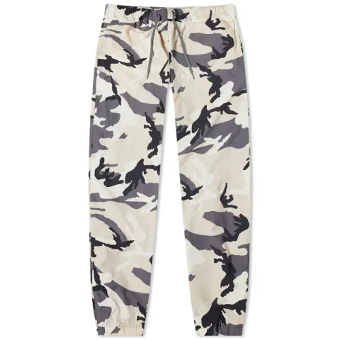 Basic Relaxed Nylon Track Pant