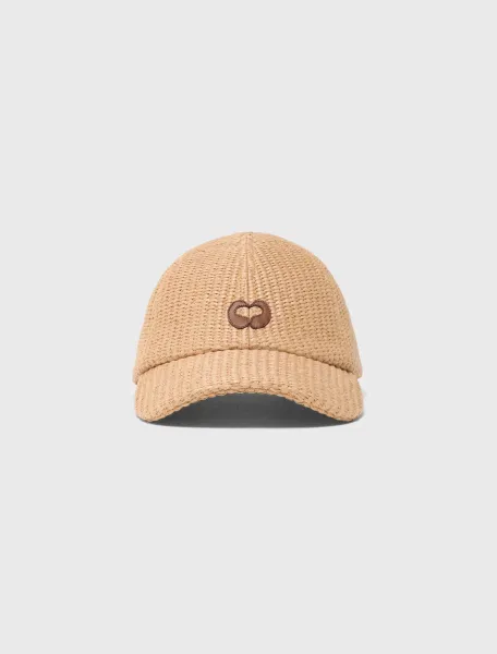 Natural-texture cap