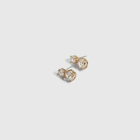 River Island Oval Drop Earrings