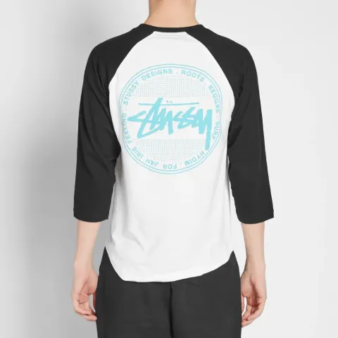 Vintage Dot Raglan Tee
