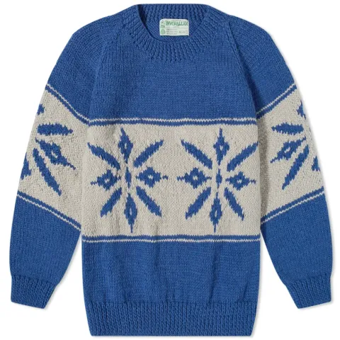31C Snowflake Crew Knit