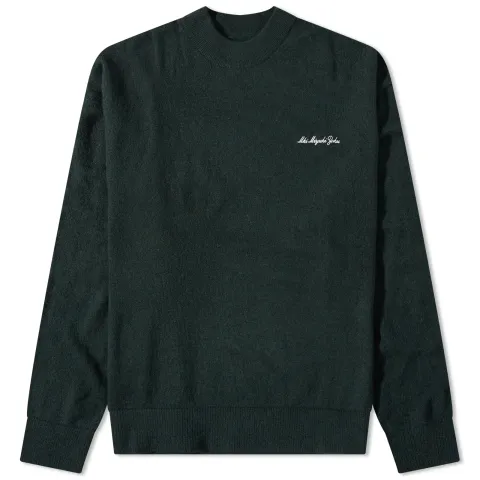 Lightweight Mohair Crew Knit