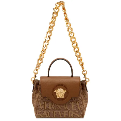 Logo Top Handle Bag