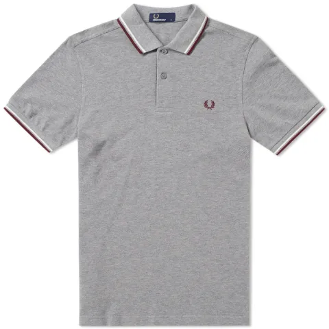 Fred Perry Slim Fit Twin Tipped Polo