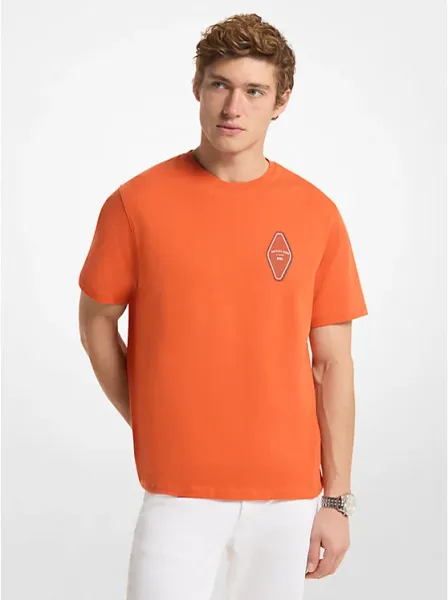Graphic Logo Cotton T-Shirt