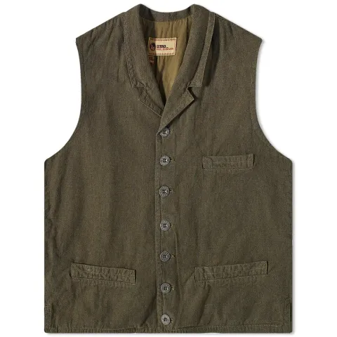 Broken Twill Wasitcoat