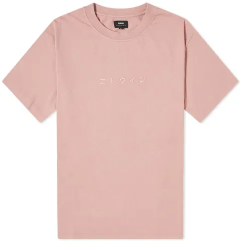 Katakana Embroidery T-Shirt