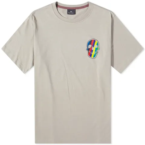 Stripe Skull T-Shirt