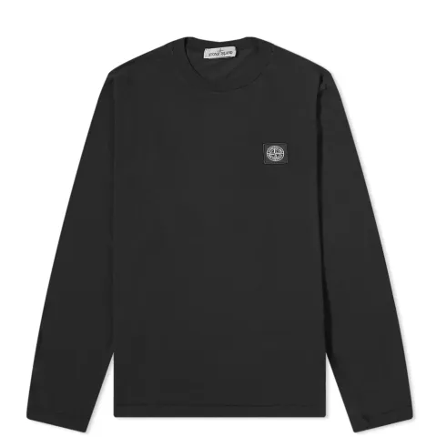 Long Sleeve Patch Logo T-Shirt