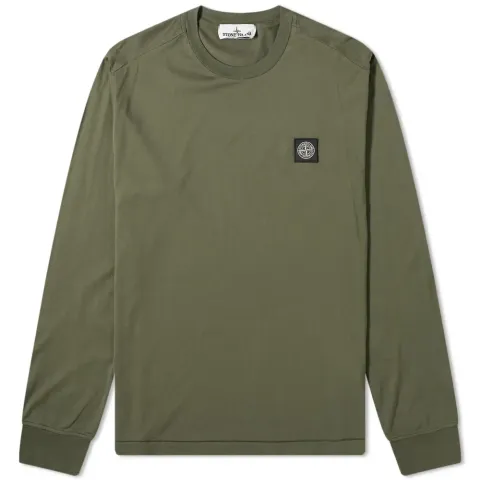 Long Sleeve Patch Logo Tee