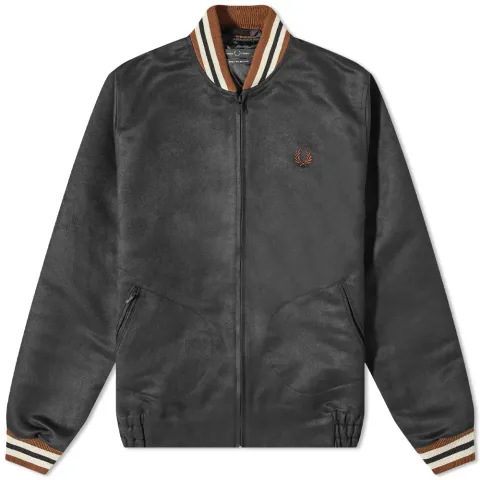 Suedette Bomber Jacket
