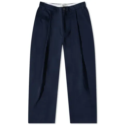 Sorte Deep Pleat Volume Twill Pant