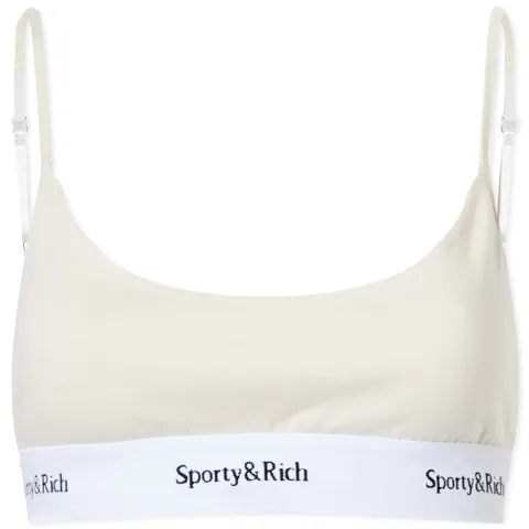 Serif Logo Bralette