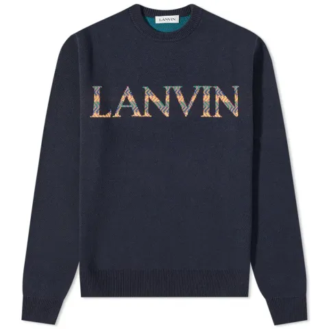 Logo Jaquard Knit