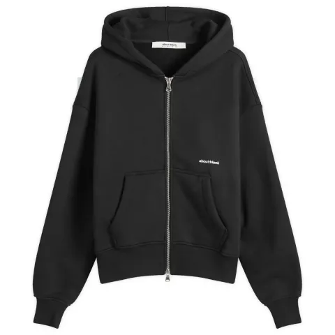 Box Logo Zip Hoodie