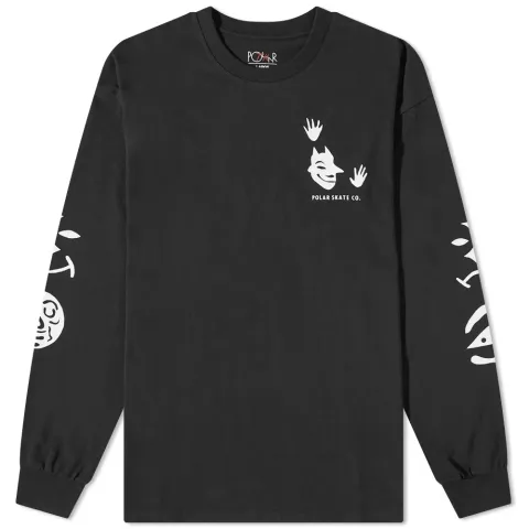 Polar Skate Co. Long Sleeve Demon T-Shirt