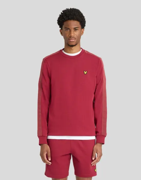 Lyle & Scott Sports Tape Crew Neck Sweatshirt