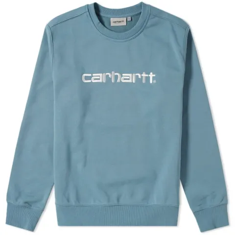 Embroidered Logo Crew Sweat