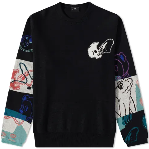 Skull Crew Knit