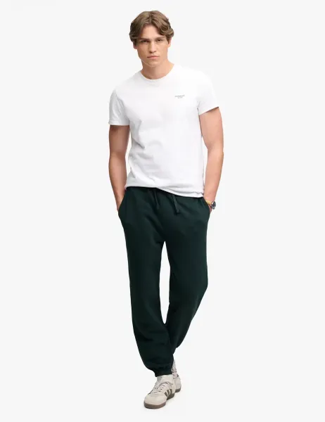 Superdry & Co Slim Fit Cuffed Joggers Green