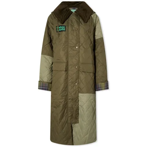 x Ganni Quilted Burghley Jacket