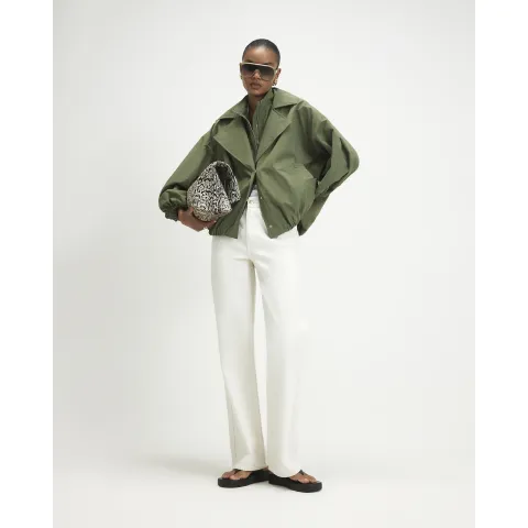 River Island Double Layer Bubble Hem Jacket