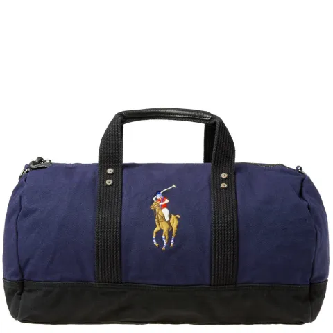 Polo Player Canvas Duffle Bag