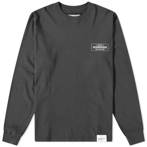 Long Sleeve Sulfer Dyeing T-Shirt