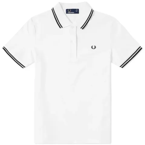 Fred Perry Women's Slim Fit Twin Tipped Polo