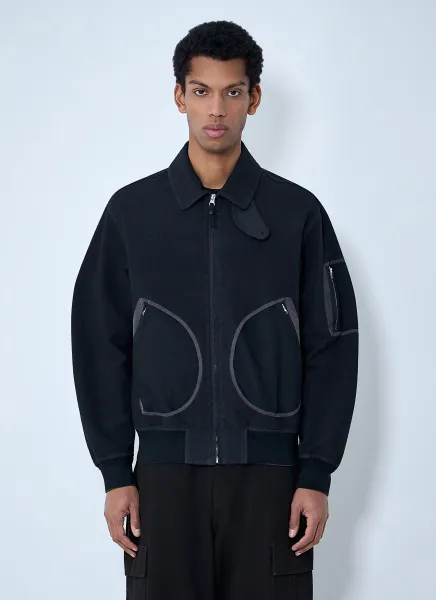 Zip-Up Bomber Jacket
