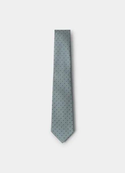 Mayfair Dot Silk Twill Tie
