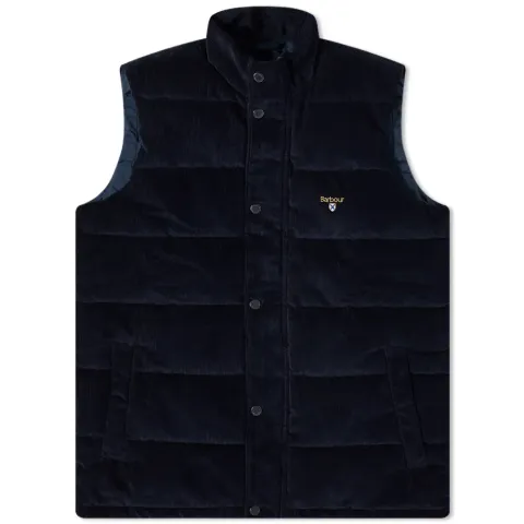 Cord Baffle Gilet