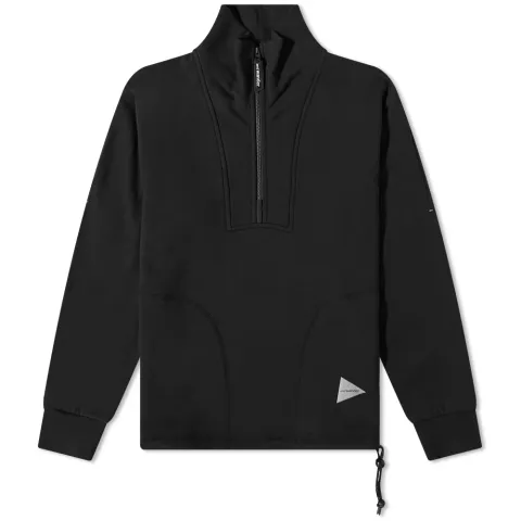 Cotton Wool Half Zip Sweat