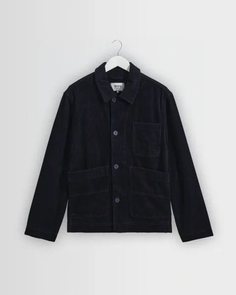 Healey - Navy Corduroy Chore Jacket