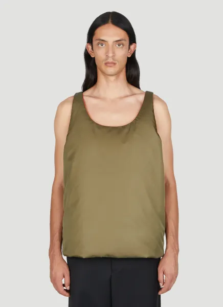 Re Nylon Padded Gilet