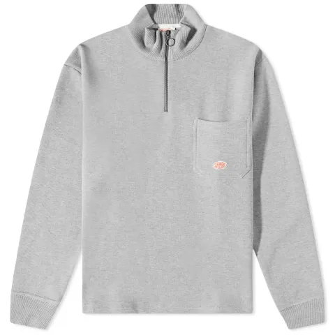 Half Zip Pocket Sweat